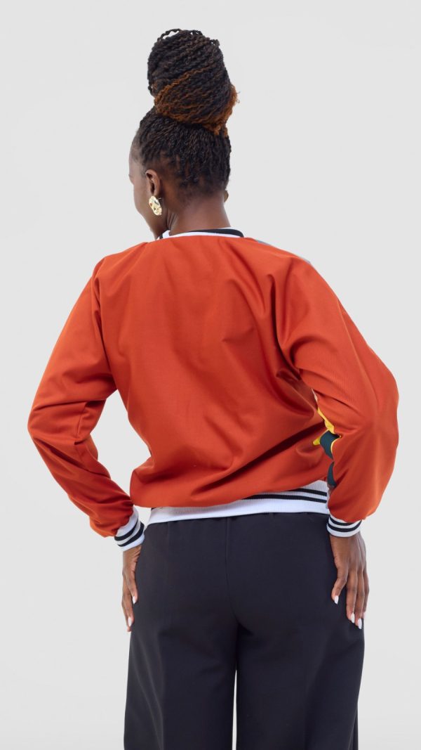Sanaa Bomber Jacket Orange