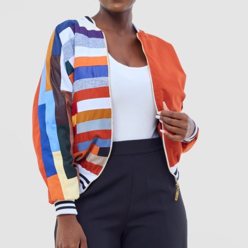Sanaa Bomber Jacket Orange