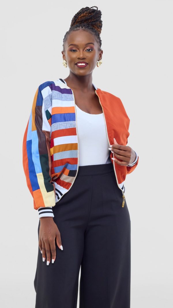 Sanaa Bomber Jacket Orange