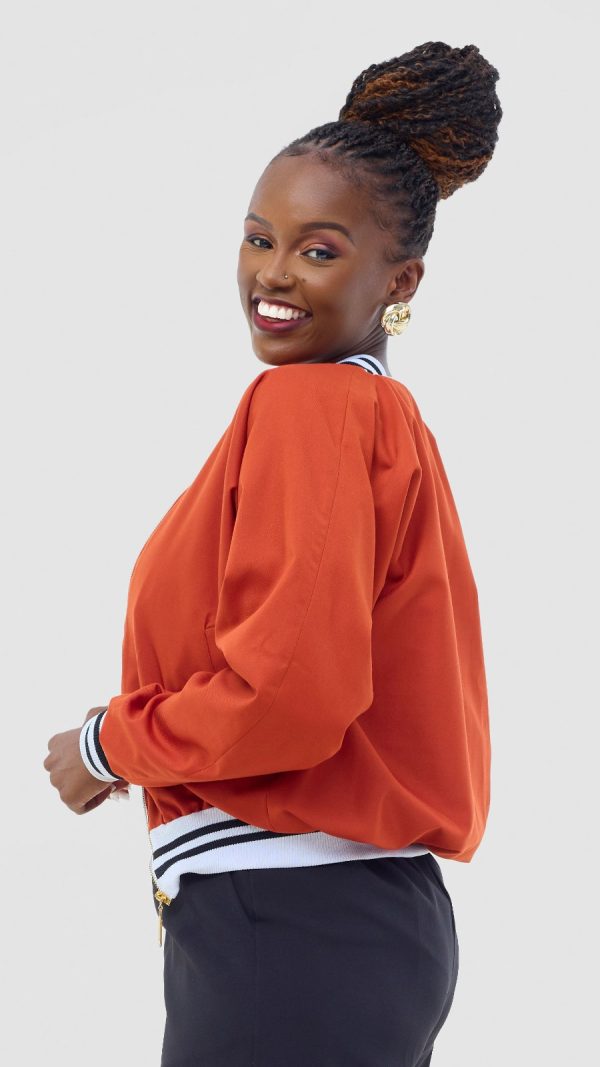 Sanaa Bomber Jacket Orange